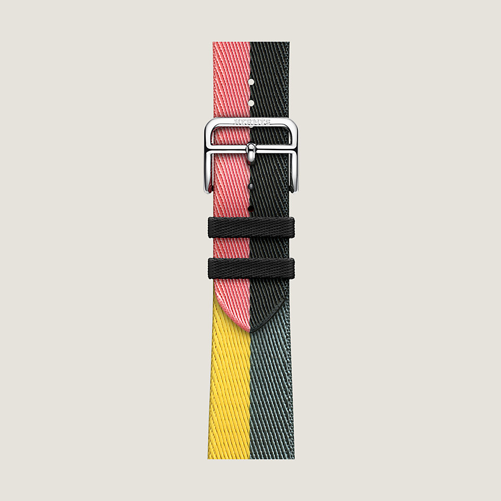 Band Apple Watch Hermès Single Tour 41 mm Casaque | Hermès